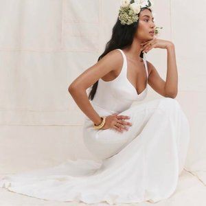 Reformation - Lecce Dress - ivory - Size 8